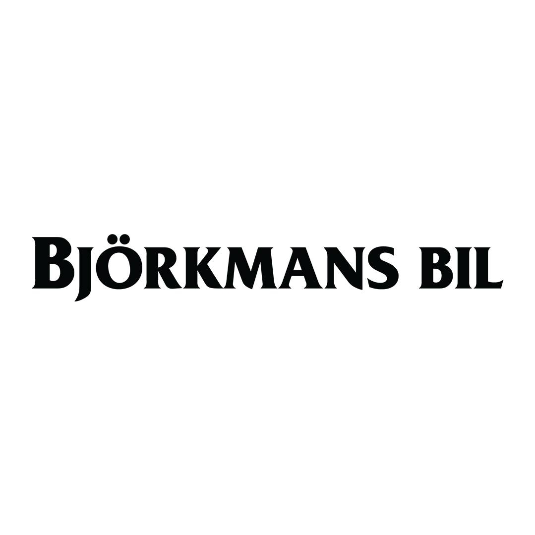 Björkmans Bil Borlänge logotyp